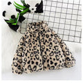Boys' thickened outerwear autumn winter  new girls' faux fur kids' rabbit fleece winter clothes baby fluffy sweater trendy