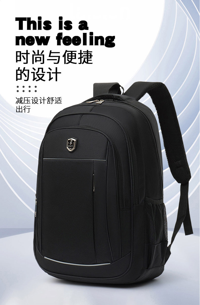 Cross-border new high-end business backpack men's high-end school bag large capacity high value laptop backpack