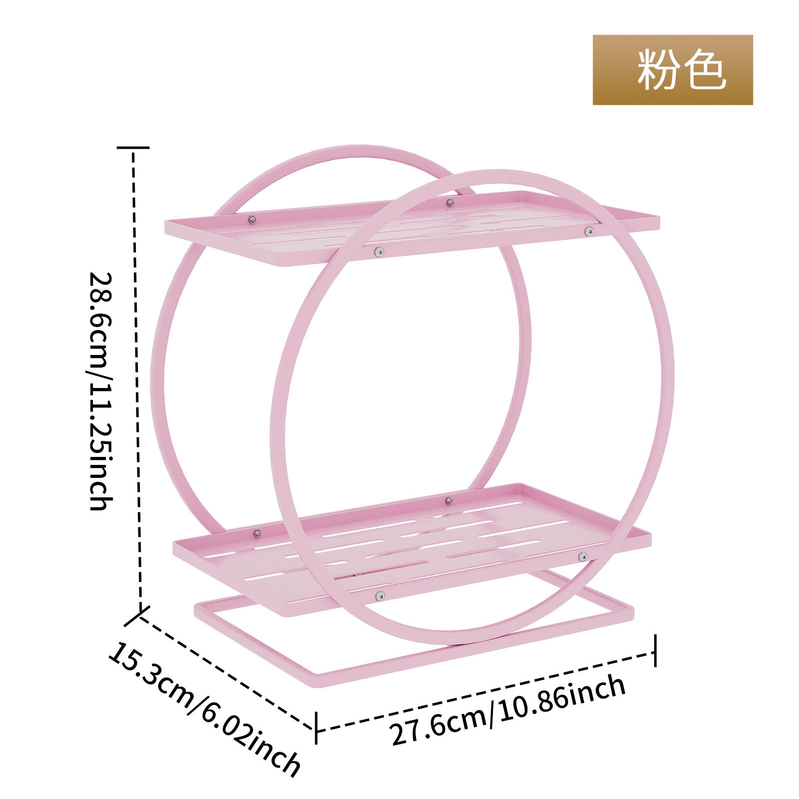 Amazon Cosmetics Storage Rack Tabletop Shelf Wrought Iron Layered Rack Dresser Skin Care Products Perfume Display Rack