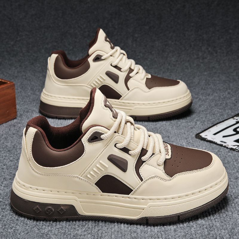 Men's shoes: 2025 spring new arrivals - premium, versatile black and white panda sneakers - student style, athletic, casual, and trendy white shoes