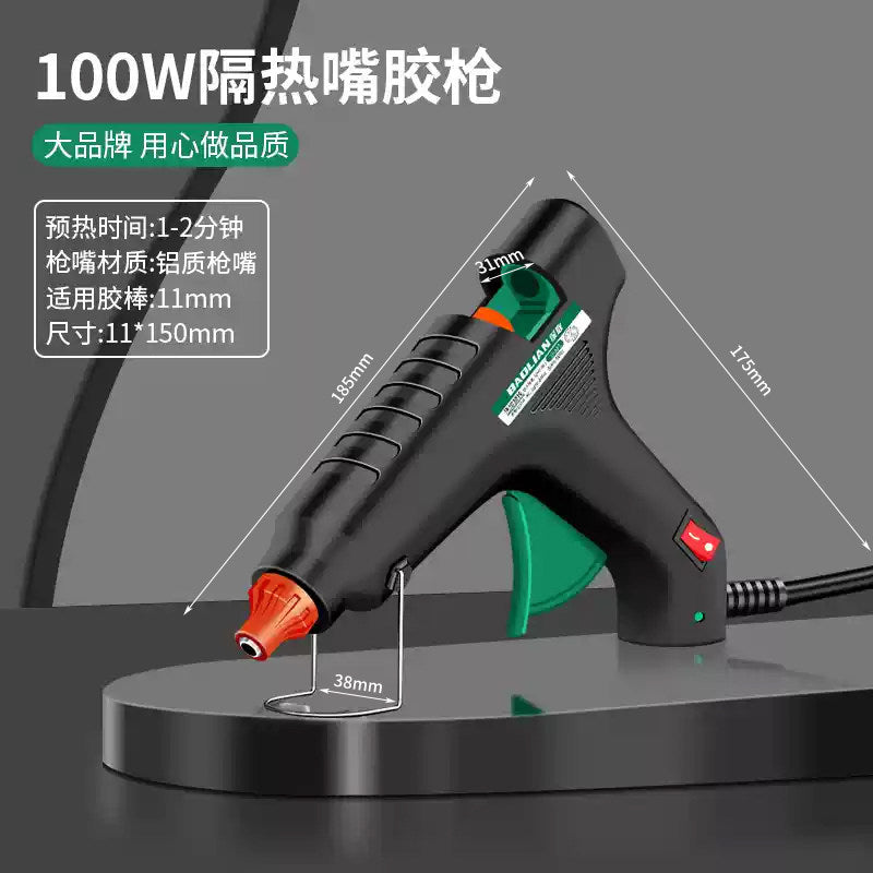 Baojun manual hot melt glue gun handmade hot melt glue gun for home high viscosity strong glue strip hot melt glue stick