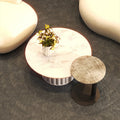 Household slate coffee table combination nordic simple living room flower table small apartment light luxury popular style xiaohongshu recommendation