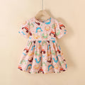 New girls' summer floral dress - kids' princess sundress - beach dress - summer cotton gauze cami dress -  collection