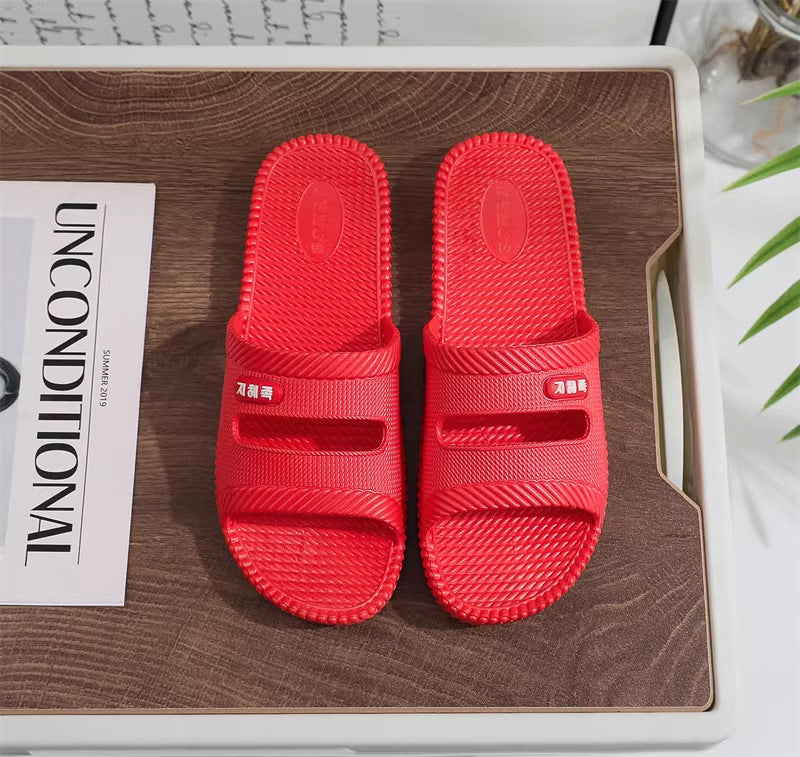 Hotel men's slippers, street vendor slippers, home slippers, women's slippers, outdoor comfortable wear-resistant waterproof bath slippers