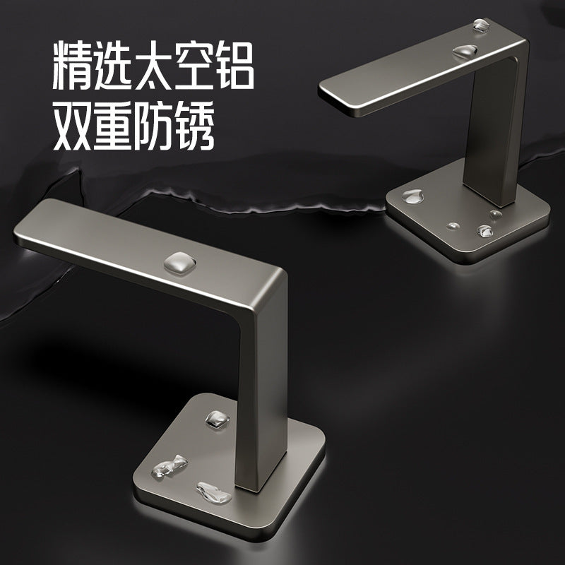 No punching wall hanging kitchen shelf chopping board kitchen pot lid rack wall storage punching chopping board chopping board rack