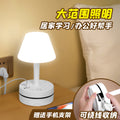 Retractable cord power strip with eye-care desk lamp - ideal for home, office, and dorm use - multi-function socket with long cord