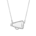 Amazon's new cheer up horn pendant necklace cheerleading support gift necklace with blessing card for women