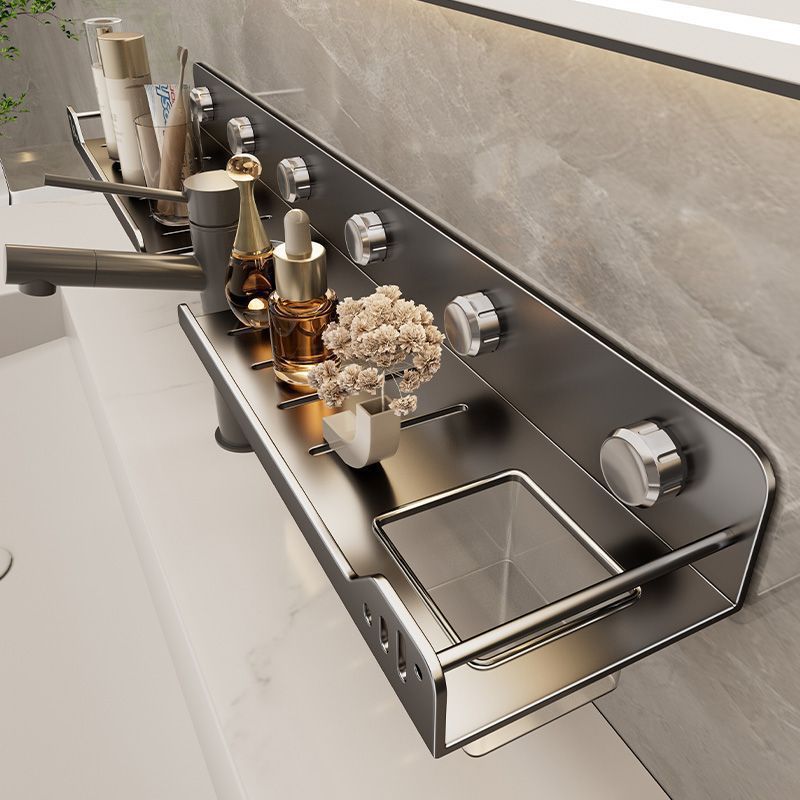 Punch-free suction cup bathroom storage rack bathroom bathroom toilet mirror front wash basin basin faucet storage rack