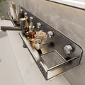 Punch-free suction cup bathroom storage rack bathroom bathroom toilet mirror front wash basin basin faucet storage rack