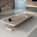 Saint li painted conference table long table large office bench table and chair combination negotiation reception