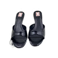 Za summer 2025 french minimalist flip-flops for women, new 2025 summer collection with unique heel and mid-heel design