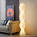 Influencer-approved hula skirt floor lamp - stylish ambient lighting for living room, sofa side, bedroom - high-end, light luxury, freestanding table lamp