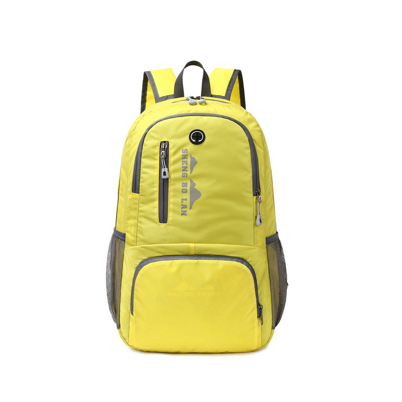 Outdoor backpack hiking bag large capacity new lightweight portable folding backpack travel storage bag sports backpack