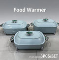 Food warmer export cross-border insulated lunch box hot selling in africa 3pcs insulated tableware 3l-4l-5l