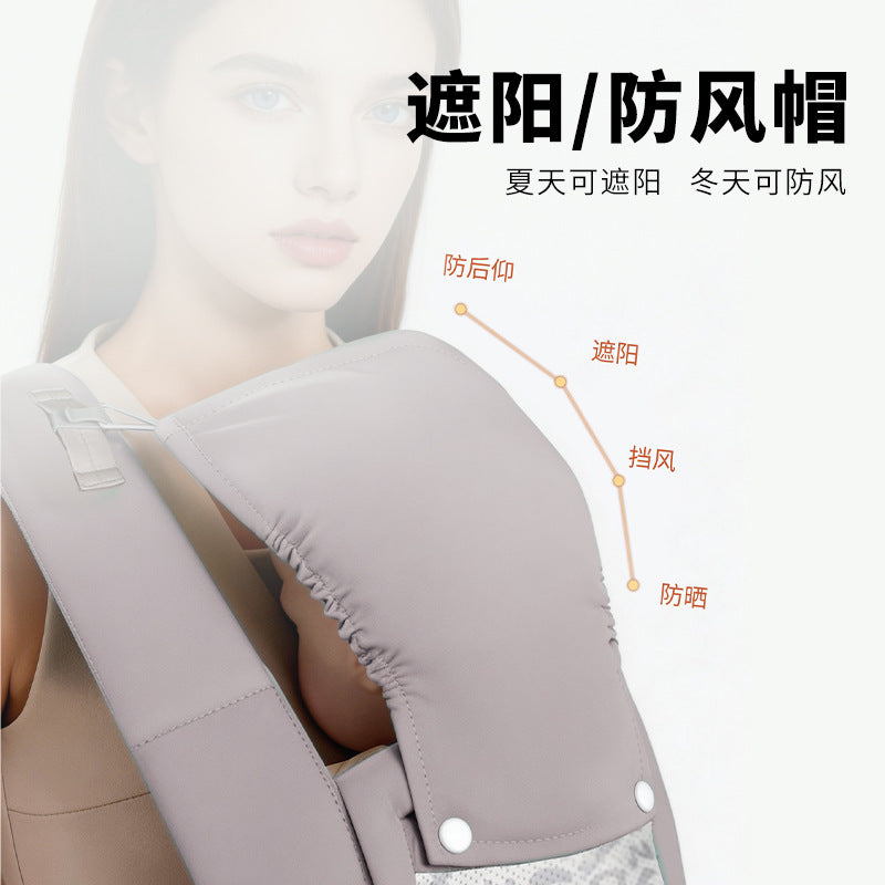 Baby carrier - universal, multifunctional, lightweight, front-carry, easy outing, simple horizontal carry, backpack style - the ultimate baby carrying solution