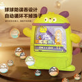 Kids fun track marble game machine puppy pinball machine casual board game educational ejection family interactive toy