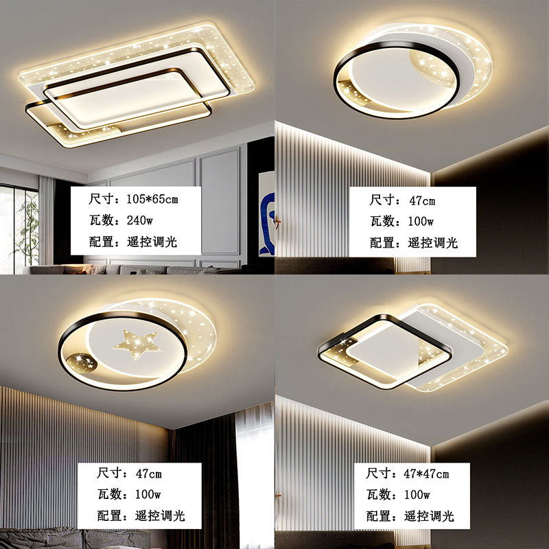 Dome light luxury creative bedroom living room ceiling light new whole house package combination atmospheric lighting