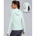 Amazon european and american zippered sun protection jacket for women,  spring new arrival, hooded cool sun protection top