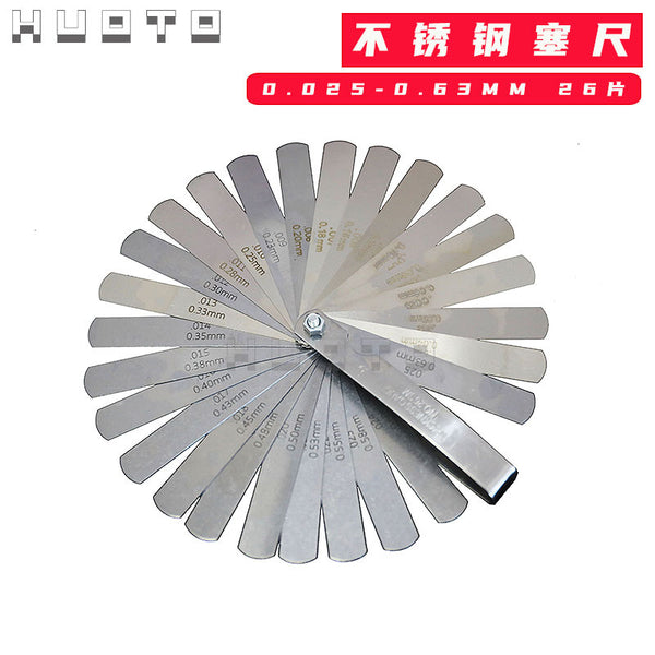 Stainless Steel Gauge Gauge 26 Sheets Gauge Sheet 0.04-0 63mm Thin Thickness Gauge Gauge