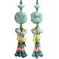 Car pendant car hanging ornament car gourd pendant car decoration creative crystal gourd car supplies wholesale
