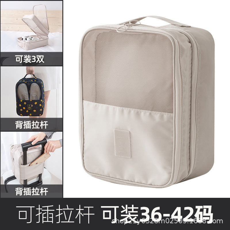 Shoe storage bag waterproof shoe bag bag shoe box dustproof multiple pairs of suitcases portable shoe bag travel artifact