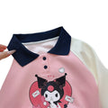 Girls' sweatshirt - new spring/autumn collection - cartoon long sleeve fashionable polo neck top for girls (wholesale)