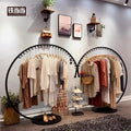 Simple clothes hanger clothing display rack bedroom for home coat rack floor-standing fashion clothes rack thickened clothes drying rack