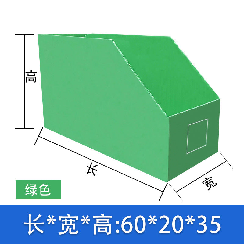 Shelf Oblique Carton Storage Box Multifunctional Classification E-commerce Warehouse Parts Material Wear-resistant Hollow Board Warehouse Box