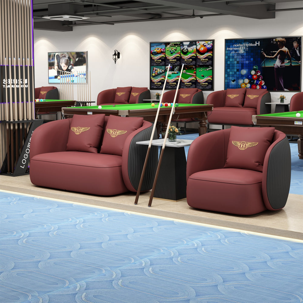 High-end billiard club viewing chair, billiard hall special viewing sofa, billiard room viewing chair, table tennis hall viewing sofa