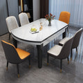 Bright slate dining table modern casualfor homethickened slate induction cooker dining table retractable foldable dining table
