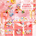 Diy guka suit kids stickers for girls cartoon accessories toys educational princess stickers gift play house