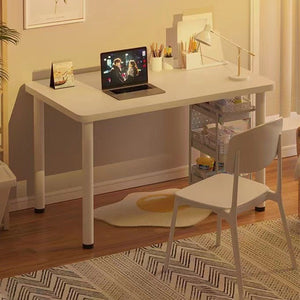 Computer desk bedroom home simple desk student study table direct sales rectangular white desktop office desk