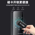 Semi-automatic fingerprint lock wooden door smart lock apartment rental house door electronic lock one grip open tuya remote lock in stock