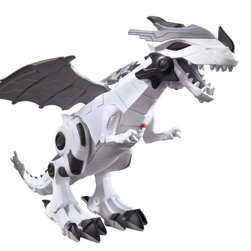 Large electric dinosaur toy for kids - realistic t-rex robot, walks & roars, mechanical simulation animal, perfect gift for boys & girls