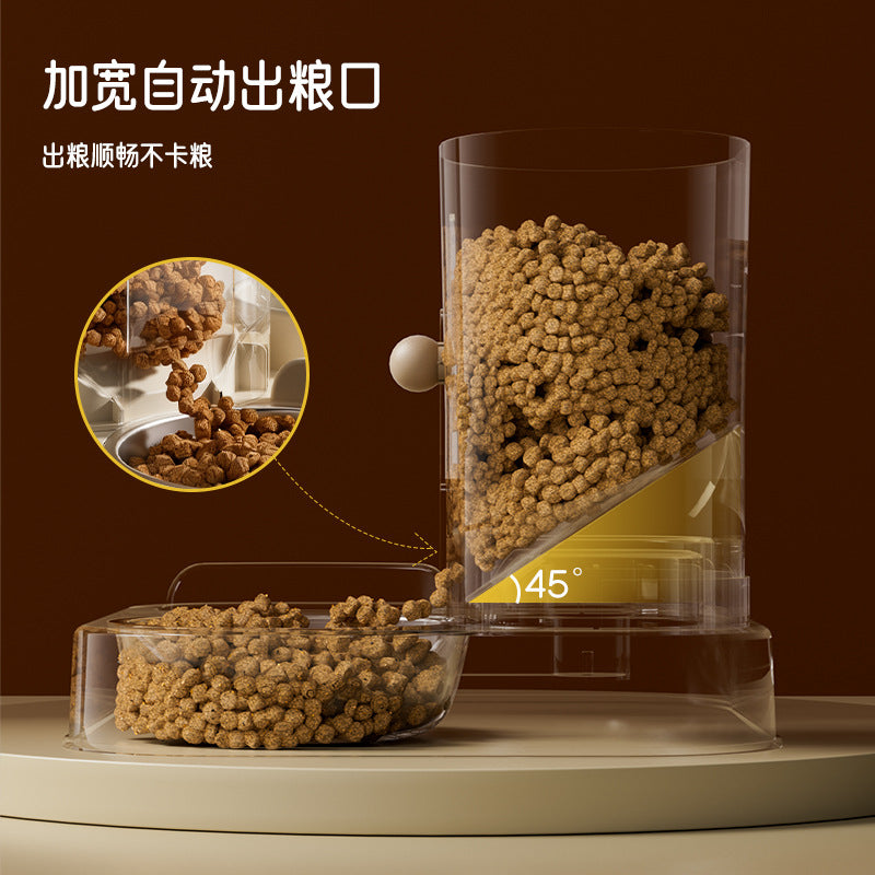 Cat bowl dog bowl feeder water dispenser cat food bowl stainless steel pet water double bowl pet automatic feeder