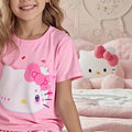 wholesale: girls' short-sleeve pajama sets - lightweight spring/autumn styles for big kids. stylish and trendy loungewear