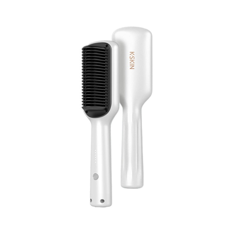 Cross-border popular Golden Rice straight hair comb straight curling iron student party splint electric straight hair care curling device manufacturer