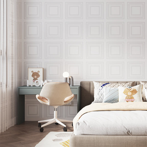 Self-adhesive wallpaper TV background wall soft package decoration living room bedroom 3D three-dimensional wall sticker imitation aluminum plastic panel wall decoration
