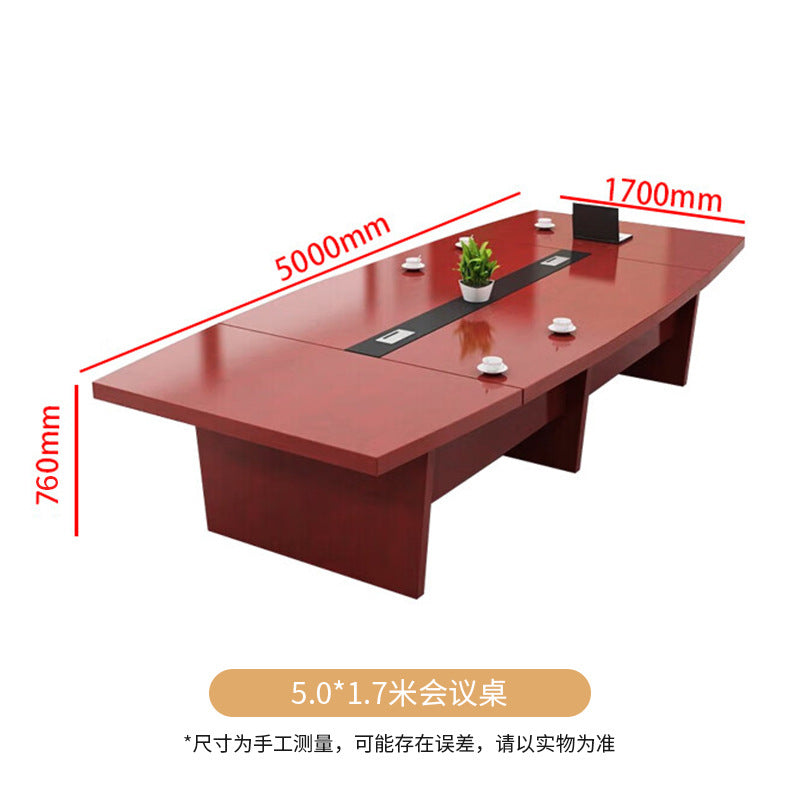 Saint li paint conference table - long table, minimalist modern oval, large conference table
