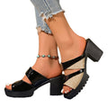summer new arrival: plus-size high-heeled slippers for women, sizes 36-42. wholesale available. dropshipping to  and