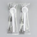White (individually packaged with text printing)