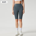 Evrlue high-waisted, anti-roll, tummy-control, butt-lifting yoga leggings - stretchy workout capris for women - dk388