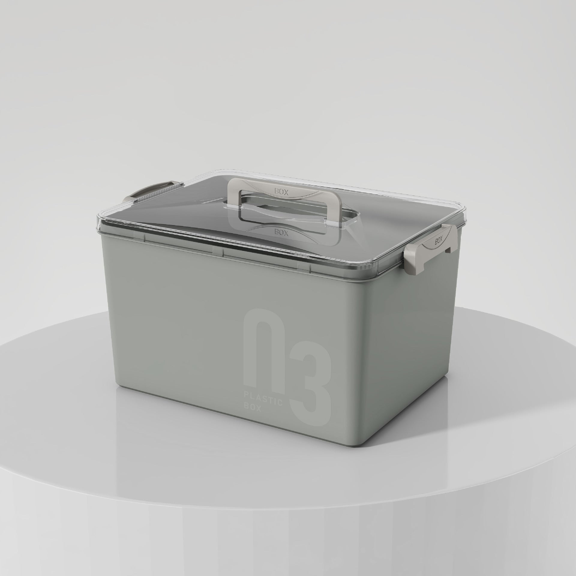 Customizable color storage box Household solid color plastic PET finishing box Snack clothes storage solid color storage box