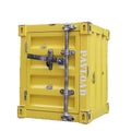 Container industrial style bedside small cabinet iron bedside table creative office side cabinet storage cabinet bedroom storage cabinet