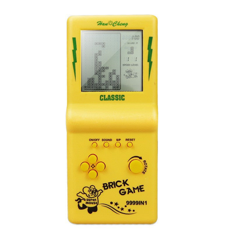 Wholesale classic nostalgic tetris game console - large screen, eye-friendly, handheld game console for kids