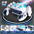 New electric universal wheel mechanical crab with lights, spray function, realistic crawling crab animal, children's electric toy