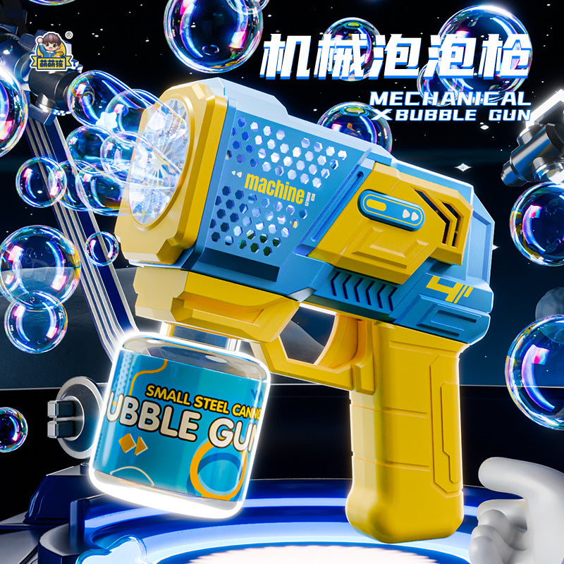 hot seller: fully automatic light-up bubble machine - cool electric bubble gun, outdoor toy for kids, perfect gift for boys and girls