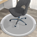 Nordic round rug office study computer chair floor mat home reading area swivel chair non-slip mat