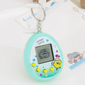 Mini virtual pet raising game console nostalgic feeding elf handheld electronic toy keychain pendant cross-border