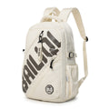 Trendy and cool backpack for college students, stylish casual backpack with letter design, large capacity, suitable for elementary, middle, and high school students, unisex